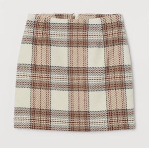 H&M mini wool skirt Size 4